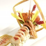 Maine Lobster with Potato Hash and Sauce Americaine