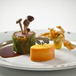 Loin of Spring Lamb with Carrot and Israeli Cous Cous