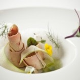 Hudson Valley Foie Gras with Ginger Gold Apple Jelly