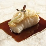 Pan Roasted Chilean Sea Bass with Vidalia Onion Ring