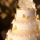 Butterfly full wedding cake