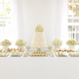 White Wedding Dessert Buffet